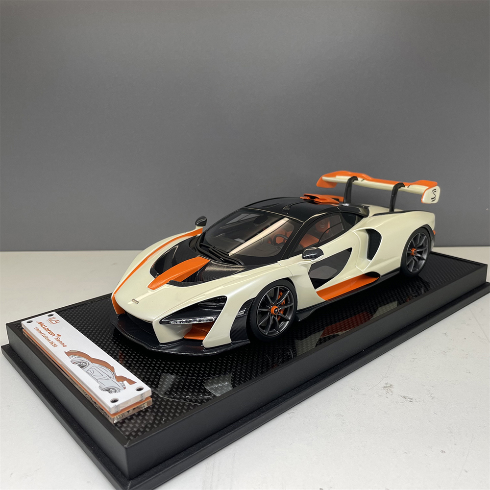 MCLAREN SENNA 2024 BEIGE-ORANGE / МАКЛАРЕН СЕННА БЕЖЕВО-ОРАНЖЕВЫЙ