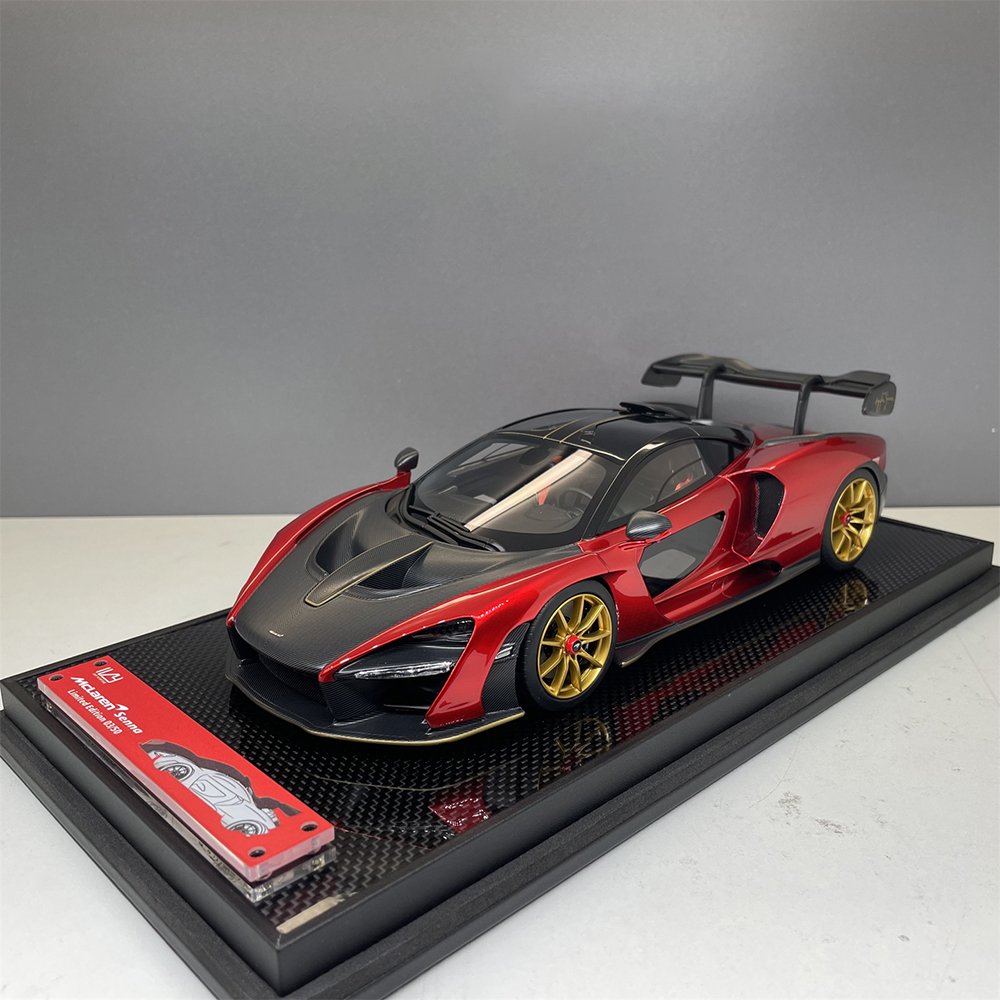 MCLAREN SENNA 2024 RED-BLACK / МАКЛАРЕН СЕННА КРАСНО-ЧЕРНЫЙ