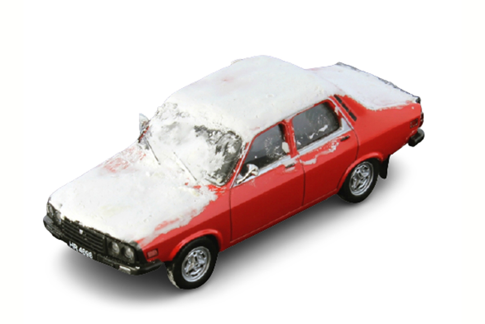 DACIA 1310 SEDAN 1984 WITH SNOW FLOW