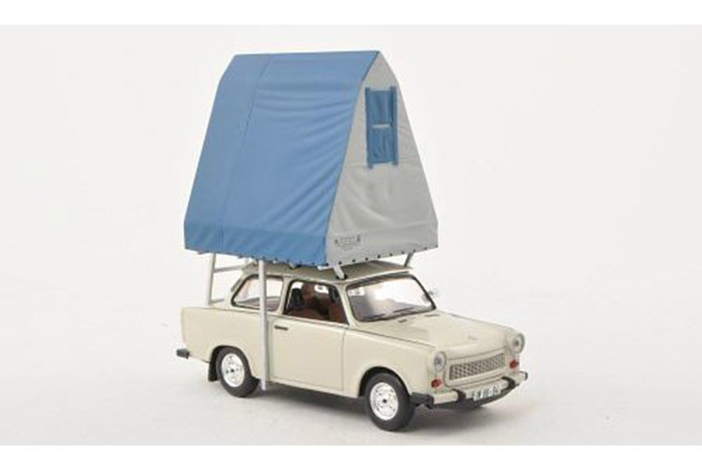 TRABANT 601 С ПАЛАТКОЙ 1980 СЕРЫЙ