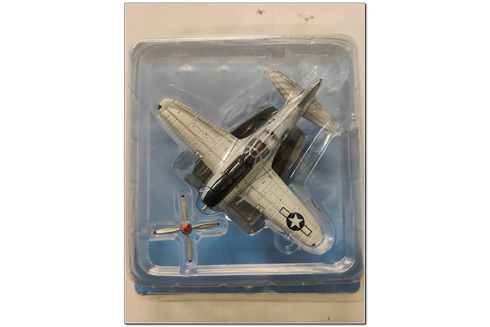 MITSUBISHI J2M3 RAIDEN JAPAN 1945 US LIVERY (ДЛИНА МОДЕЛИ 3-5 СМ)