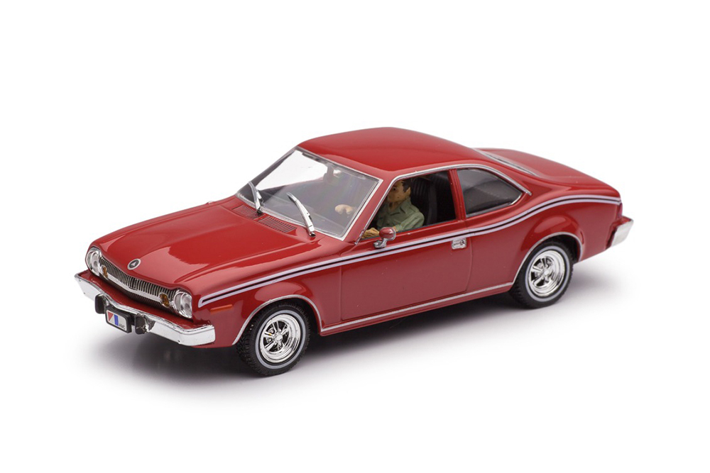 AMC HORNET ИЗ ФИЛЬМА ДЖЕЙМС БОНД АГЕНТ 007 - ЧЕЛОВЕК С ЗОЛОТЫМ ПИСТОЛЕТОМ 1974 КРАСНЫЙ
