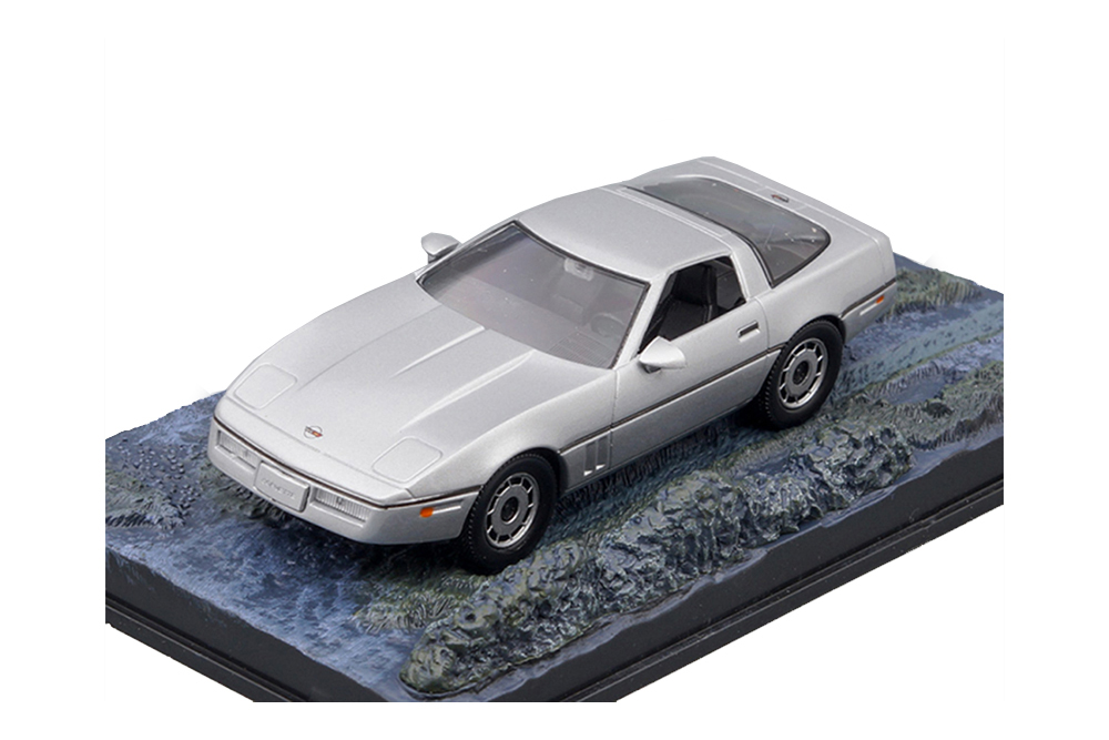 CHEVROLET CORVETTE BOND 007 A VIEW TO A KILL, SILVER