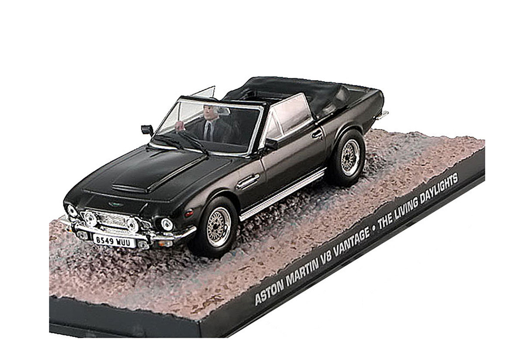 ASTON MARTIN V8 VANTAGE THE LIVING DAYLIGHTS (1987), BLACK