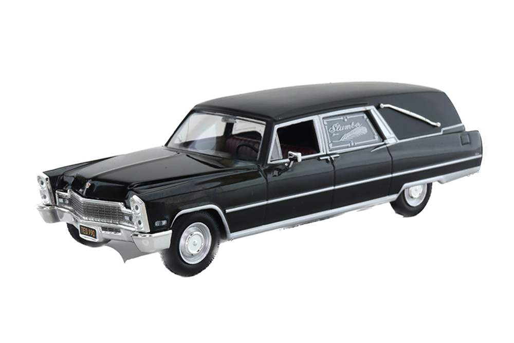 CADILLAC HEARSE 1968 JAMES BOND 007 DAIMONDS ARE FOREVER BLACK / КАДИЛЛАК КАТАФАЛК ИЗ ФИЛЬМА БРИЛЛИАНТЫ ОСТАЮТСЯ НАВСЕГДА