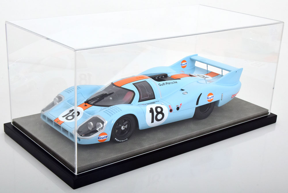SHOWCASE VITRINE LUXUS-VERSION GREY / БОКС ДЛЯ МОДЕЛИ 1:12 СЕРЫЙ
