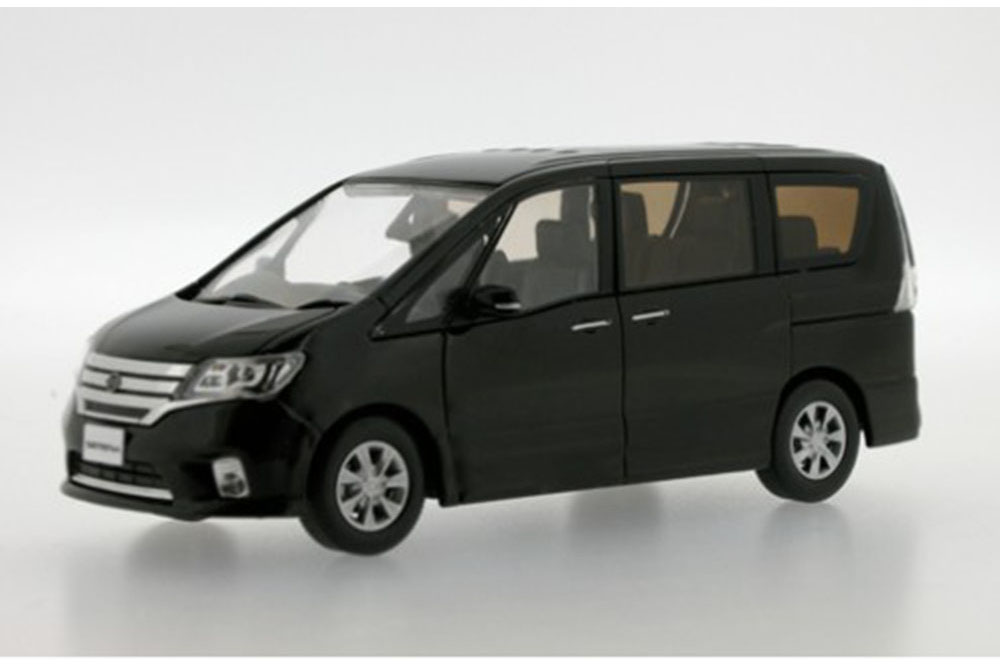 NISSAN SERENA 2010 ЧЕРНЫЙ