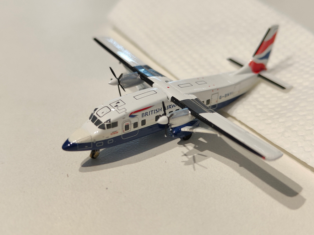 SHORTS 360-300 BRITISH AIRWAYS G-BNYI (ДЛИНА 5,40 см)(WRONG BOX)