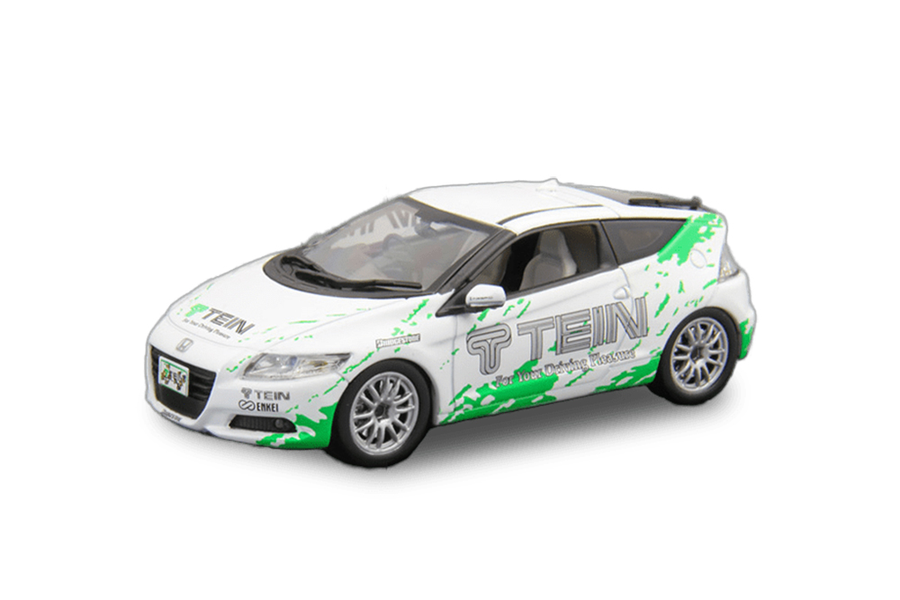 HONDA CR-Z TEIN БЕЛЫЙ С ЗЕЛЁНЫМ