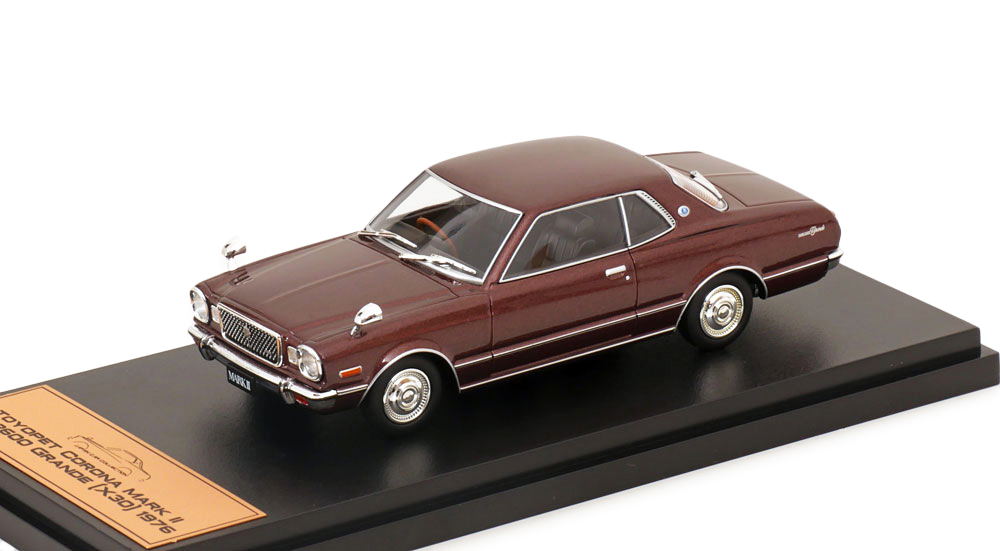 TOYOPET(TOYOTA) CORONA MARK II HT 2600 GRANDE (X30) 1976 КОРИЧНЕВЫЙ