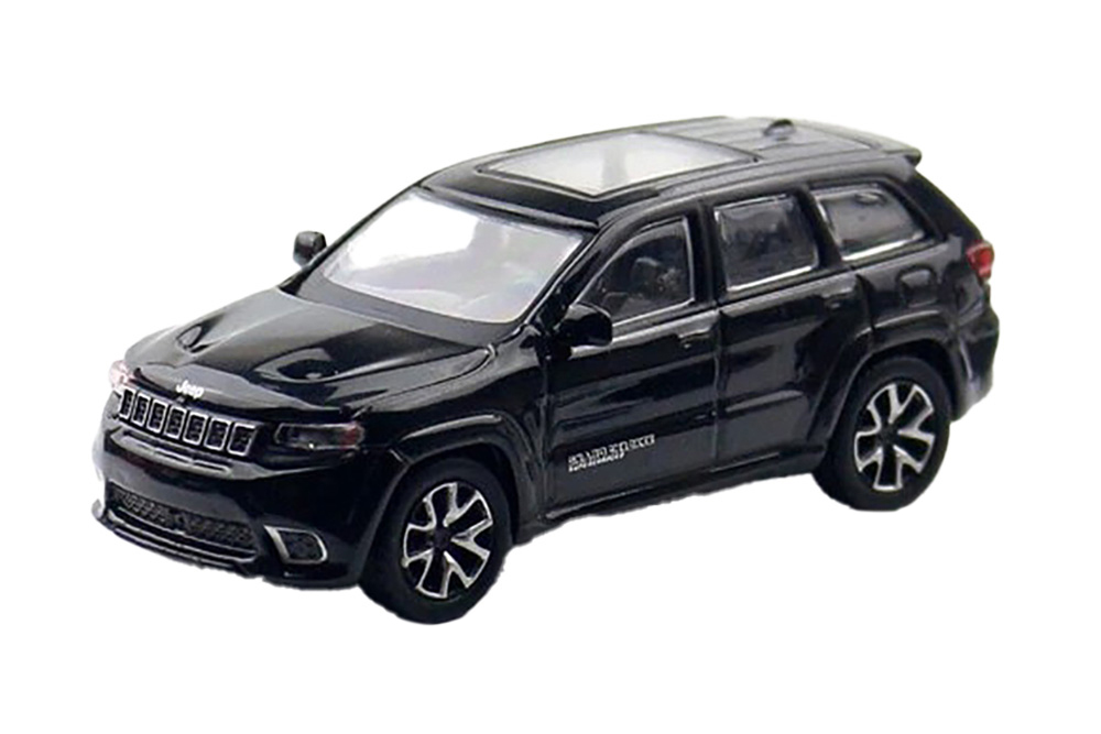JEEP GRAND CHEROKEE TRACKHAWK 2019 BLACK / ДЖИП ГРАНД ЧЕРОКИ ТРЭКХОУК ЧЕРНЫЙ (ДЛИНА 7-10 СМ)