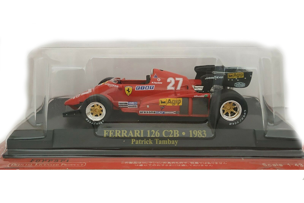 FERRARI 126 C2B 1983 P.TAMBAY #27 / ФЕРРАРИ