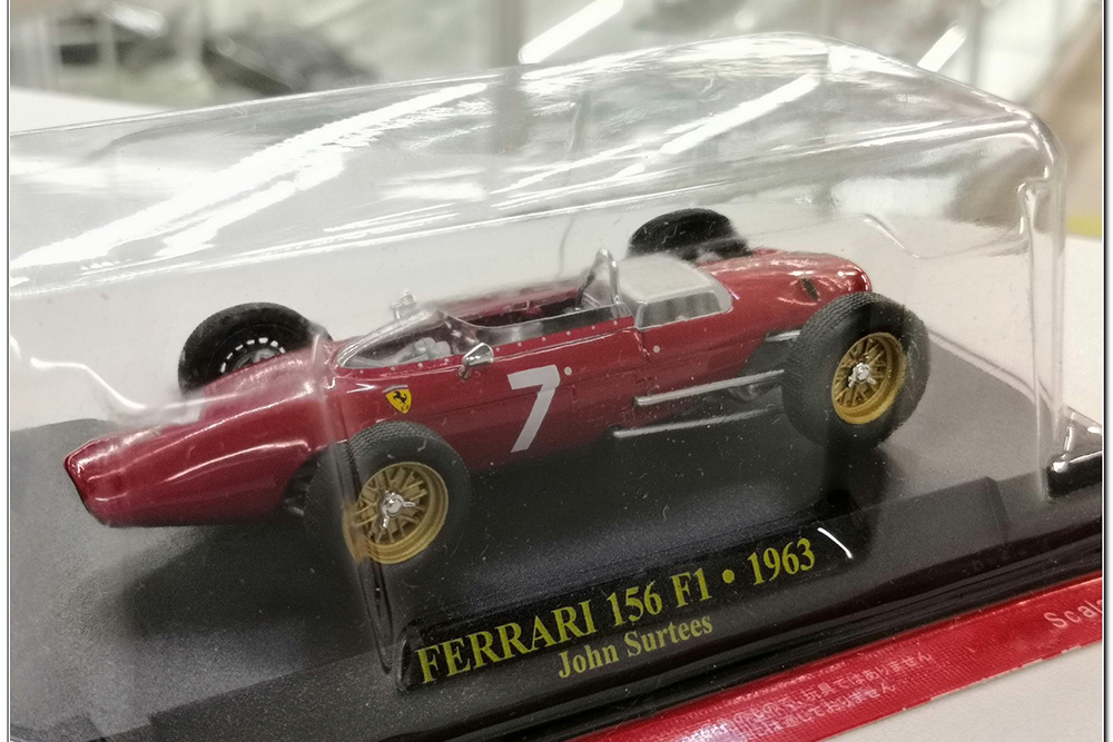 FERRARI 156 F1 GERMAN GP 1963 WINNER J.SURTEES #7