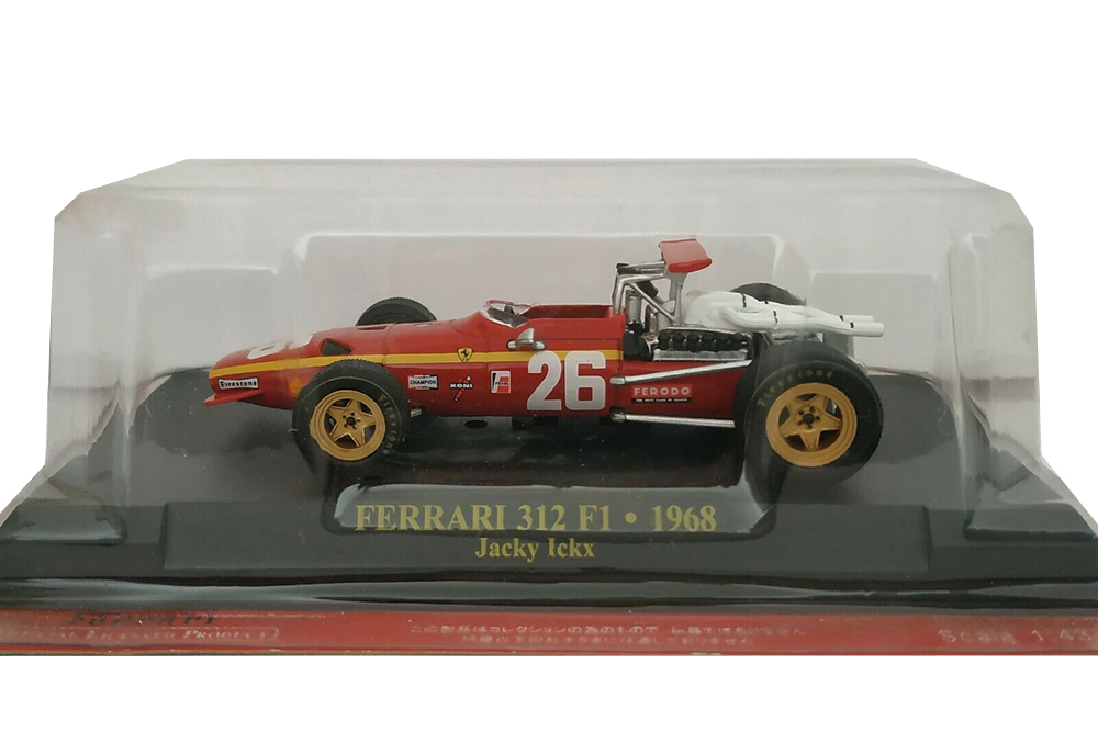 FERRARI 312 F1 1968 GP FRANCE WINNER J.ICKX #26 / ФЕРРАРИ