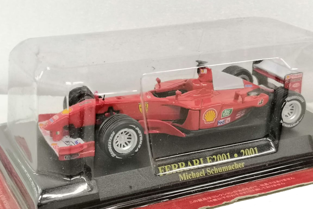 FERRARI F2001 2001 M.SCHUMACHER #1 WORLD CHAMPION