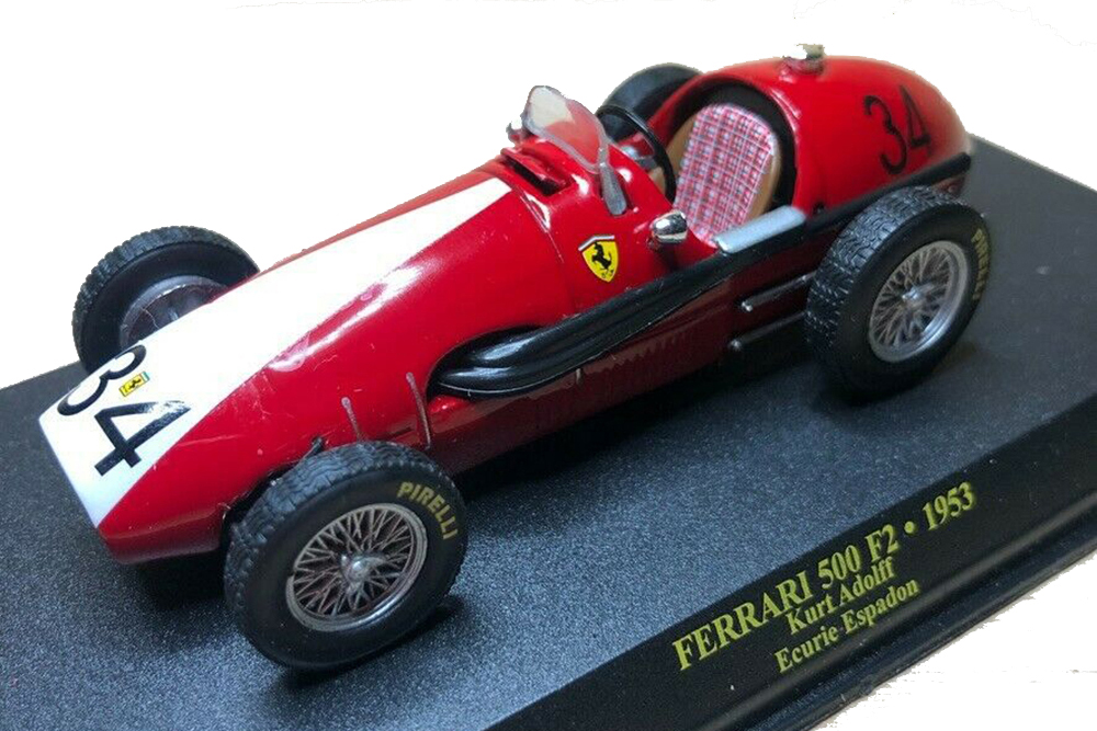 FERRARI 500 F2 1953 GERMAN GP C.ADOLFF #34
