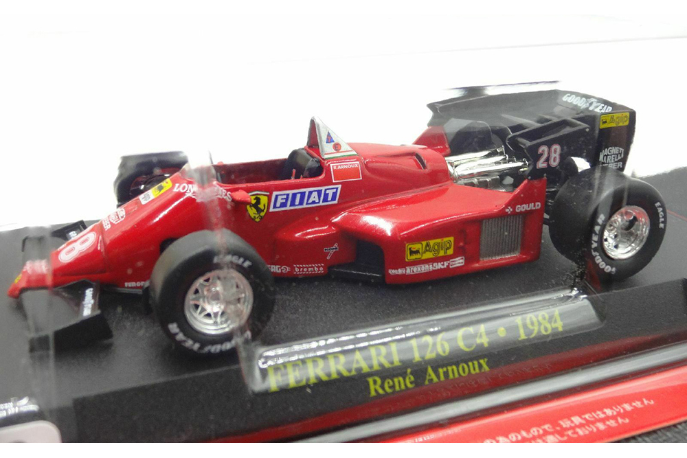FERRARI 126 C4 1984  R.ARNOUX #28