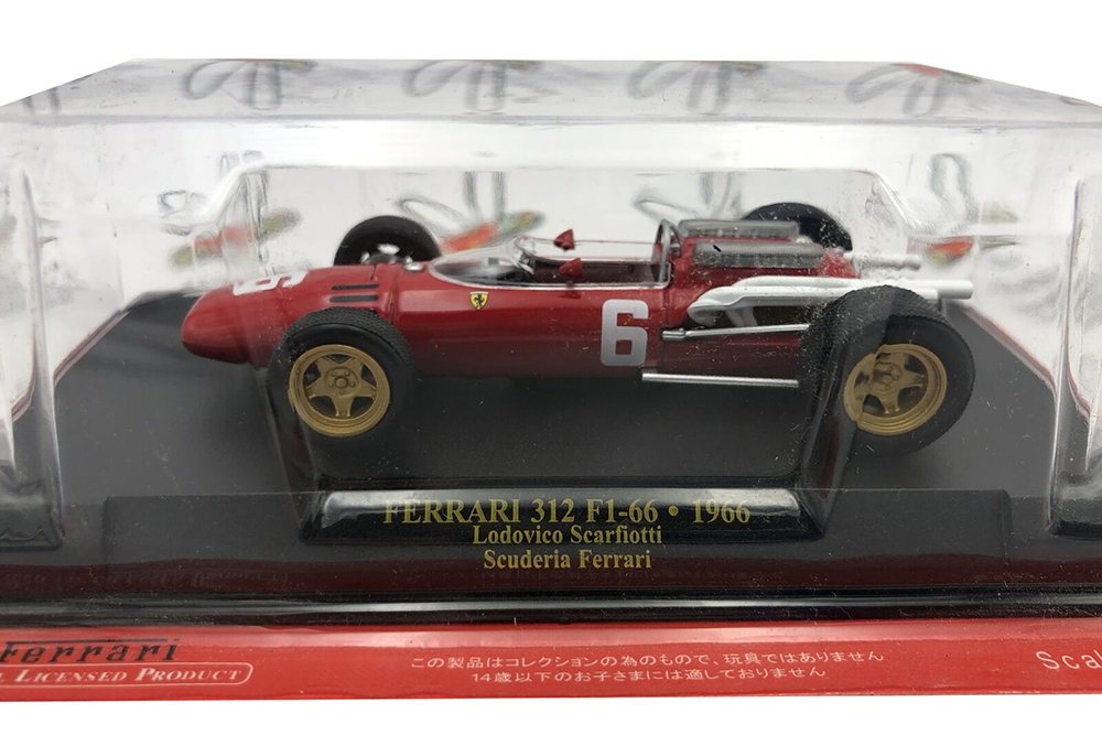FERRARI 312 F1-66 ITALIAN GP 1966 WINNER L.SCARFIOTTI #6