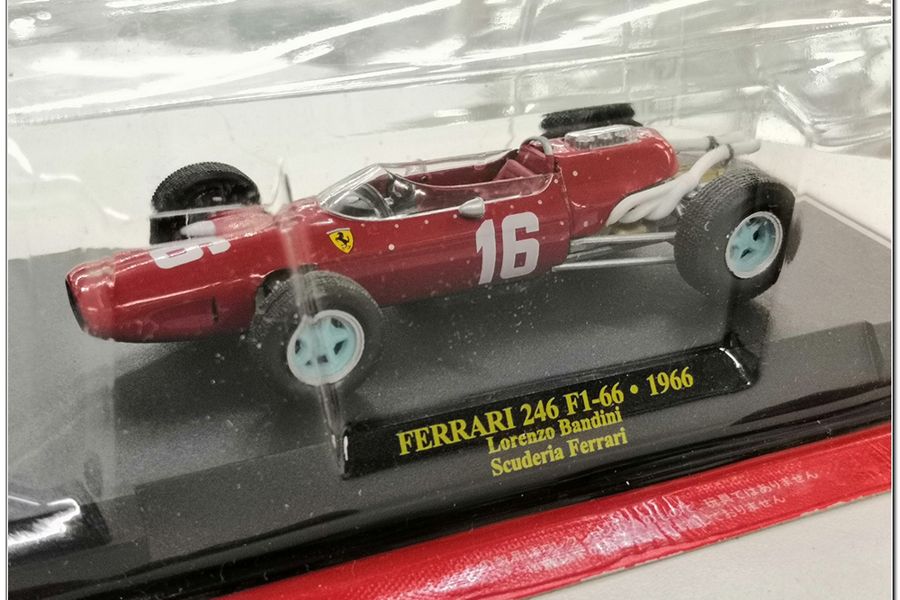 FERRARI 246 F1-66 MONACO GP 1966 L.BANDINI #16