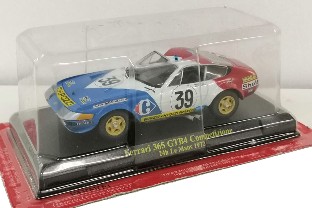 FERRARI 365 GTB4 COMPETIZIONE LE MANS 1972 #39