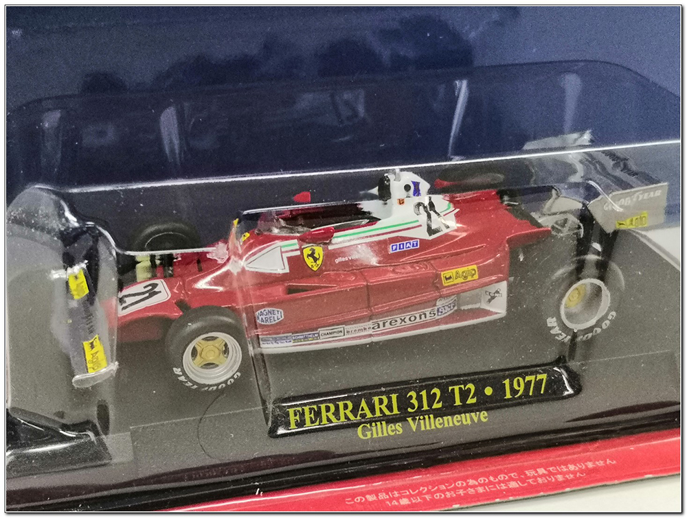 FERRARI 312T2 G.VILLENEUVE CANADIAN GP 1977 #21