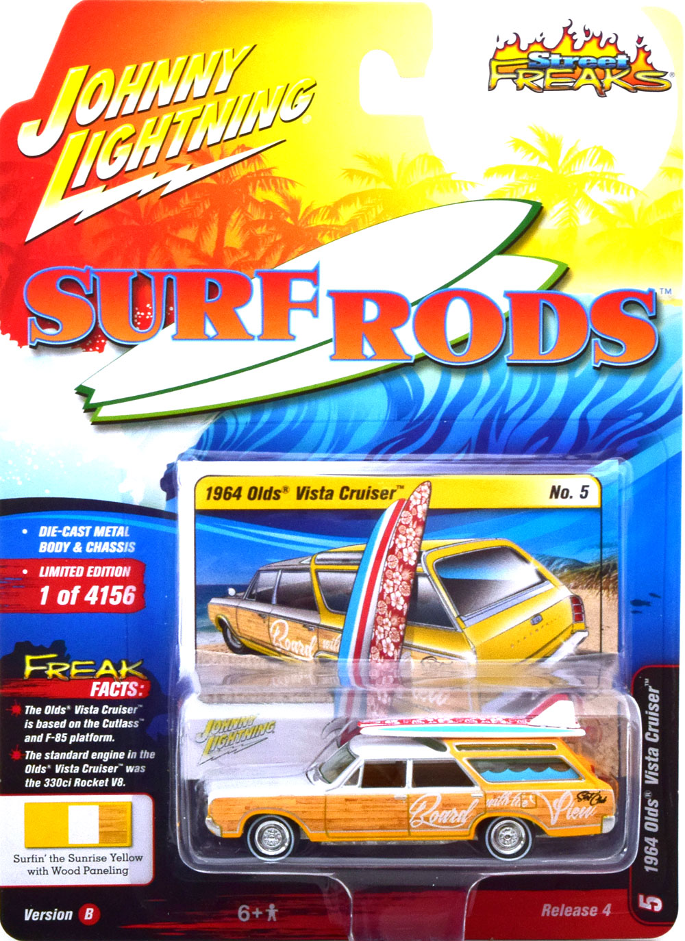 OLDSMOBILE VISTA CRUISER SURF RODS 1964 YELLOW WHITE**ОЛДСМОБИЛЬ - Масштабные  модели 1:18 - 1:43 - 1:12 - Магазин масштабных моделей МОДЕЛЛИСИМО