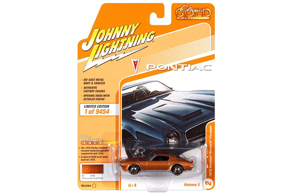 PONTIAC 1973 FIREBIRD FORMULA GOLD / ПОНТИАК ФАЙРБЕРД 1973 ЗОЛОТИСТЫЙ (ДЛИНА МОДЕЛИ 6-10 СМ)