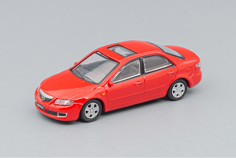MAZDA 6 (2002), RED (ДЛИНА МОДЕЛИ 6-10 СМ)