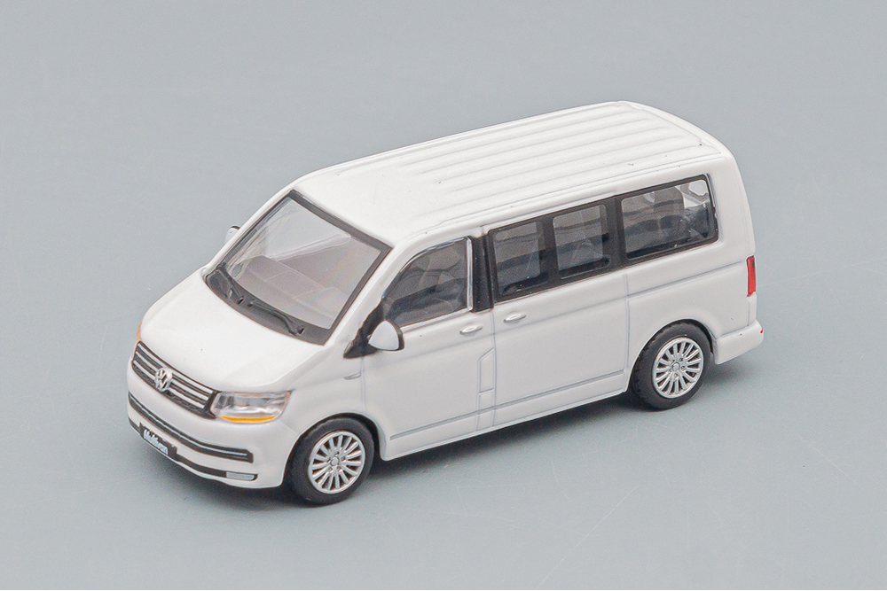 VW VOLKSWAGEN MULTIVAN T6 (2015), WHITE (ДЛИНА МОДЕЛИ 6-10 СМ)