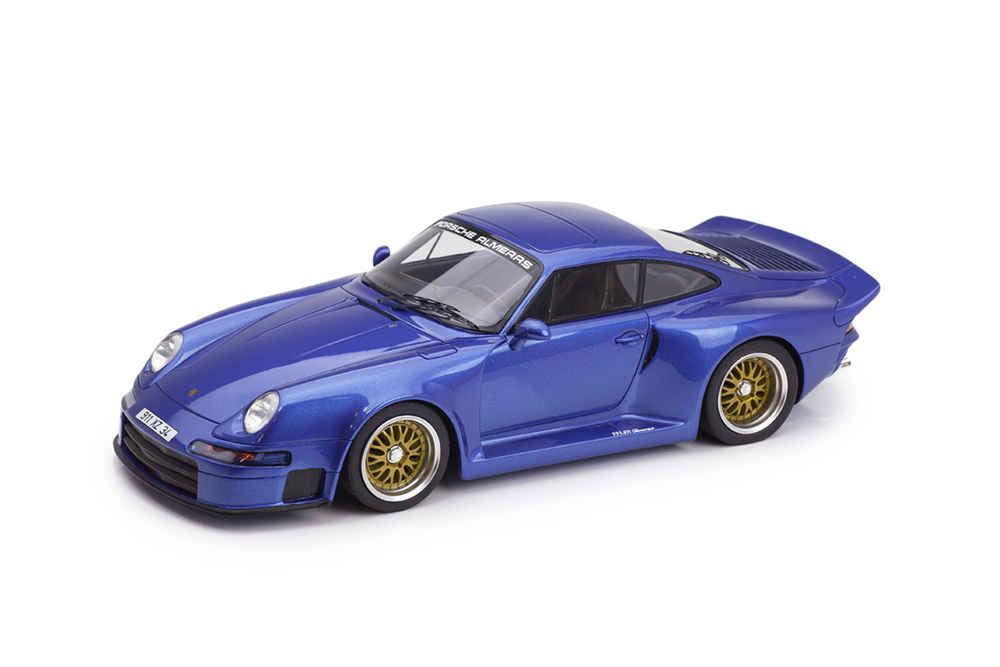 PORSCHE 911 TYPE 993 GT1 ALMERAS BLUE СИНИЙ МЕТАЛЛИК