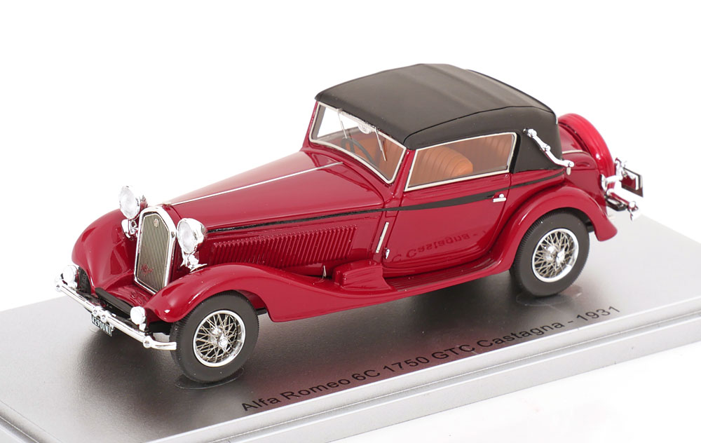 ALFA ROMEO 6C 1750 GTC CASTAGNA 1931 RED