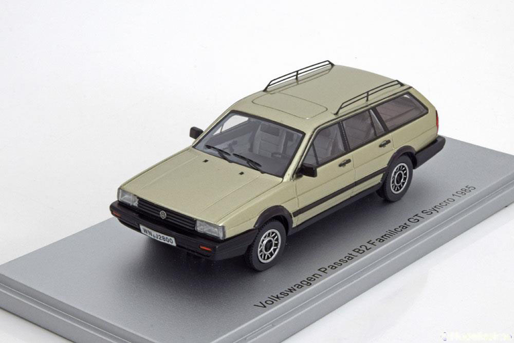 VW VOLKSWAGEN PASSAT B2 2.0I SYNCRO 1985 LIGHT GREEN METALLIC