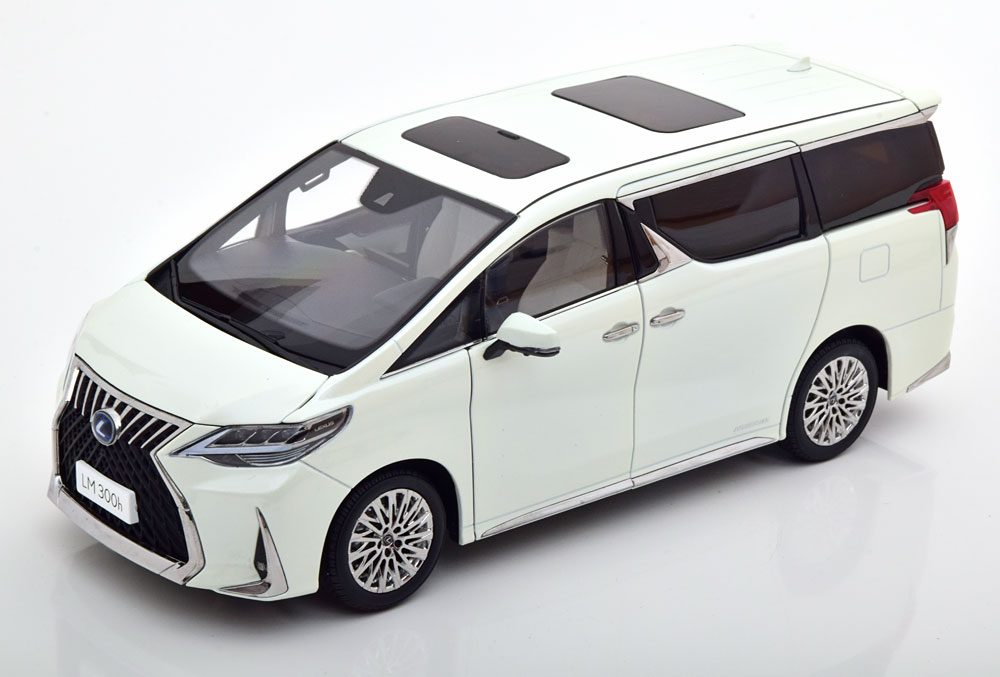 LEXUS LM 300 H, WEIßMETALLIC