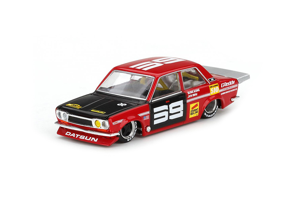 DATSUN 510 PRO STREET RED KAIDO HOUSE / DATSUN 510 PRO УЛИЦА КРАСНЫЙ ДОМ КАЙДО (ДЛИНА МОДЕЛИ 6-10 СМ)