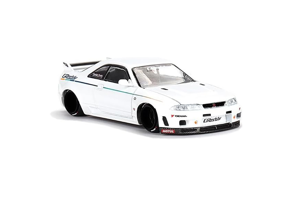 NISSAN SKYLINE GTR (R33) GREDDY GR33 V1 1995 WHITE (ДЛИНА МОДЕЛИ 6-10 СМ)