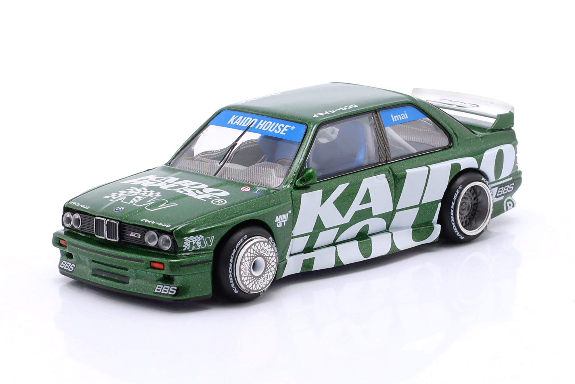 BMW M3 KAIDO WORKS V2 GREEN / WHITE KAIDO HOUSE / БМВ M3 КАЙДО ВЕРКС V2 ЗЕЛЕНЫЙ БЕЛЫЙ ХУСЕ