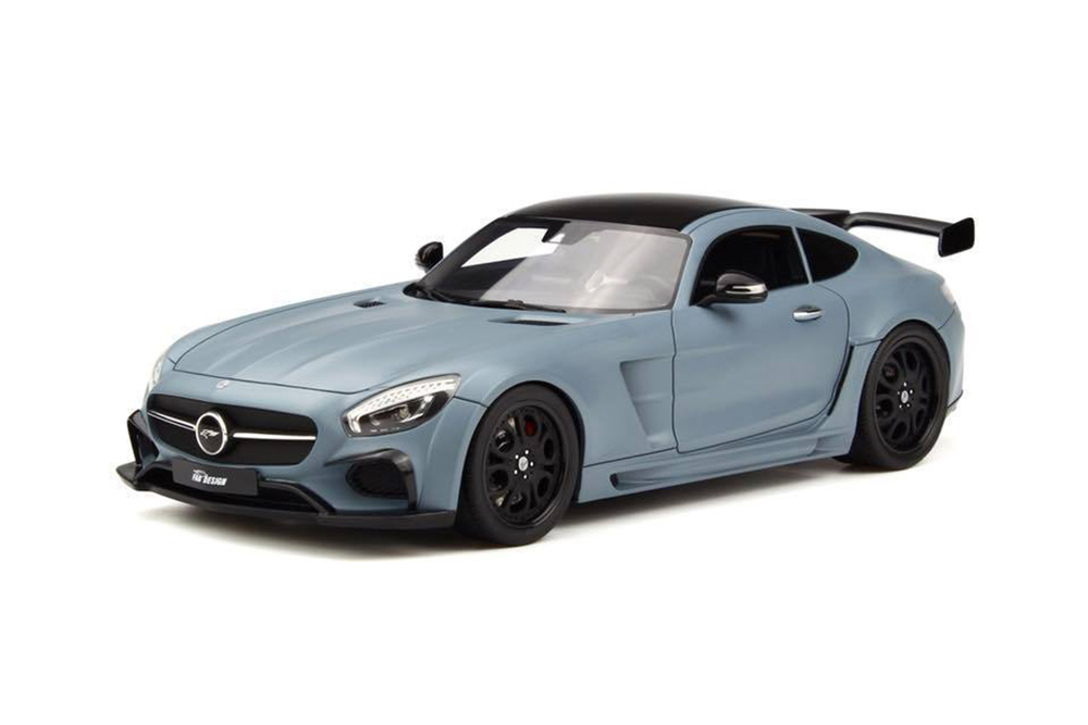 MERCEDES AMG GT FAB DESIGN MATT-GREY BLACK LIMITED EDITION 600 PCS FOR KYOSHOJAPAN
