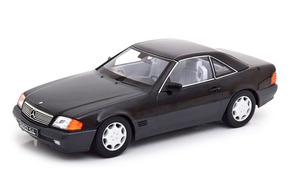 MERCEDES W129 500 SL R129 CONVERTIBLE WITH HARDTOP 1993 BLACK LIMITED EDITION 1250 PCS