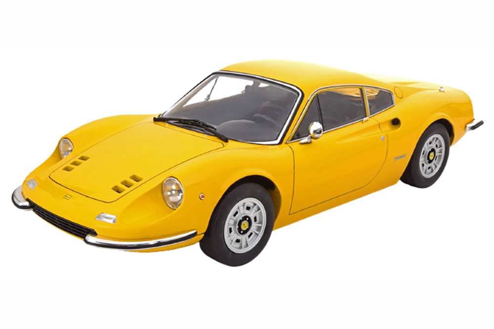 FERRARI 246 GT DINO 1973 YELLOW LIMITED EDITION 200 PCS