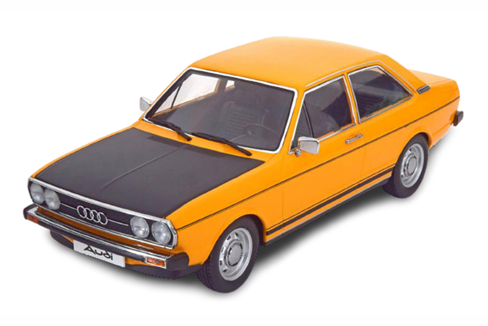 AUDI 80 GTE 1972 OCHRE-YELLOW BLACK LIMITED EDITION 1500 PCS