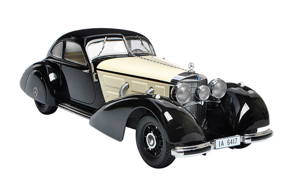 MERCEDES W24 540K AUTOBAHN COURIER 1938  / МЕРСЕДЕС АВТОБАН КУРЬЕР БЕЖЕВО-ЧЕРНЫЙ