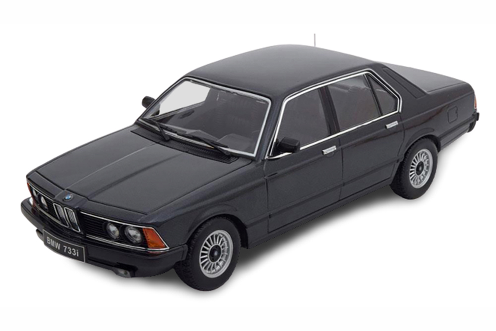 BMW 733I E23 1977 BLACK-METALLIC LIMITED EDITION 1000 PCS