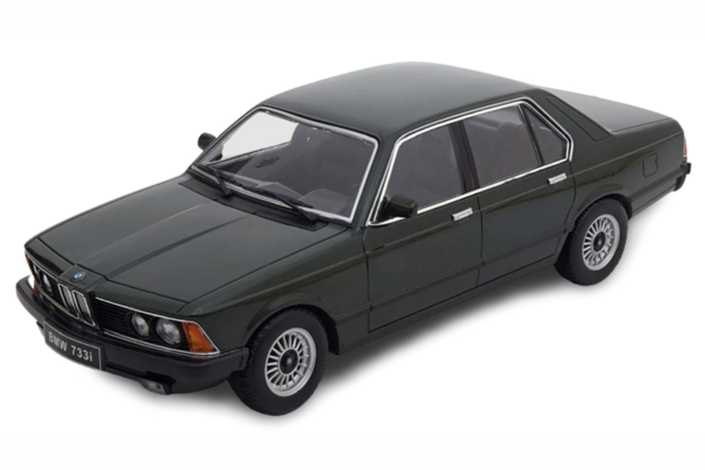 BMW 733I E23 1977 DARKGREEN-METALLIC LIMITED EDITION 1000 PCS