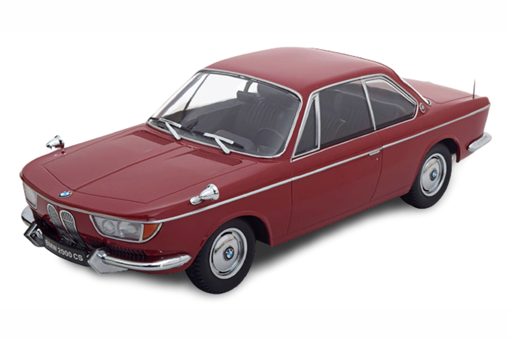 BMW 2000 CS COUPE 1965 DARKRED LIMITED EDITION 1000 PCS