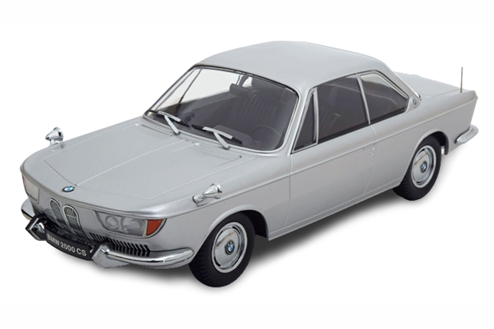 BMW 2000 CS COUPE 1965 SILVER LIMITED EDITION 1000 PCS