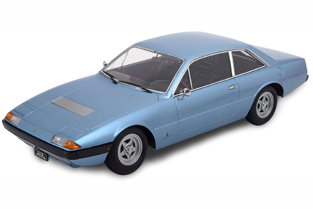 FERRARI 365 GT4 2+2 1972 LIGHT BLUE-METALLIC LIMITED EDITION 1000 PCS