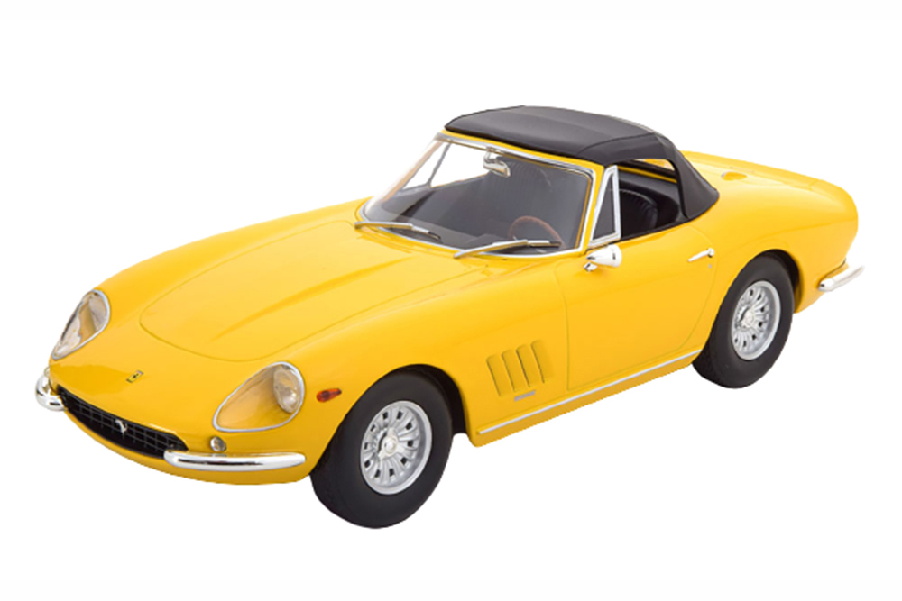 FERRARI 275 GTB/4 NART SPYDER WITH ALLOY RIMS 1967 YELLOW LIMITED EDITION 250 PCS