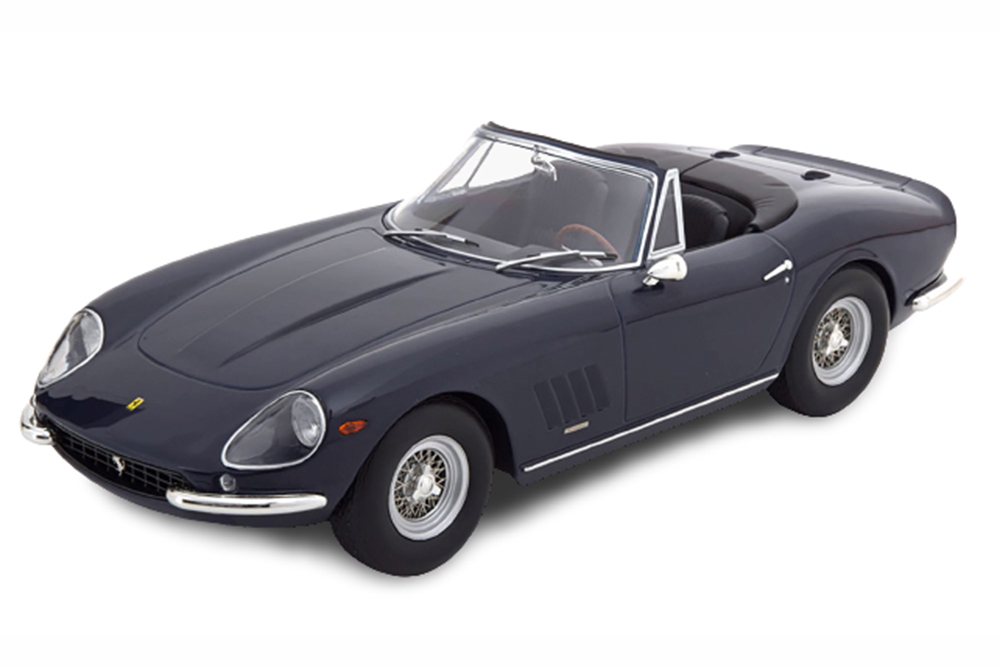 FERRARI 275 GTB/4 NART SPYDER WITH SPOKE RIMS 1967 DARKBLUE LIMITED EDITION 500 PCS