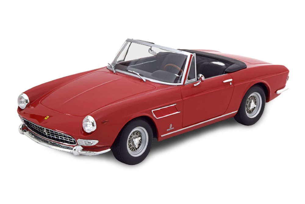 FERRARI 275 GTS PININFARINA SPYDER WITH SPOKE RIMS 1964 RED LIMITED EDITION 1000 PCS