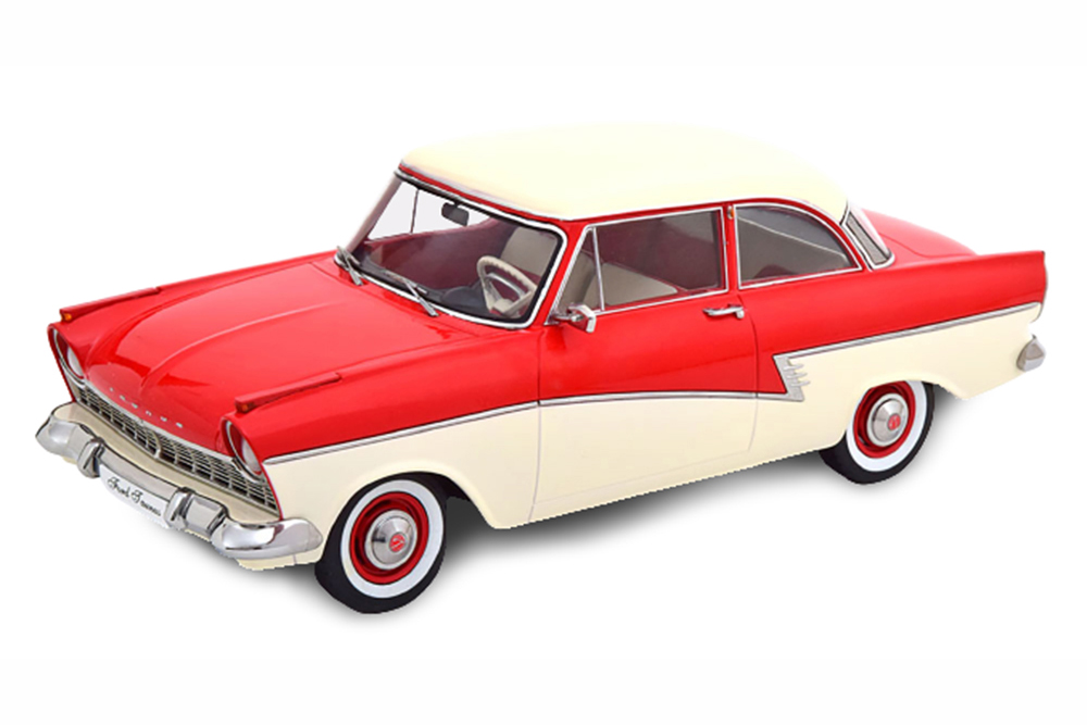 FORD TAUNUS 17M P2 1957 RED WHITE LIMITED EDITION 1250 PCS